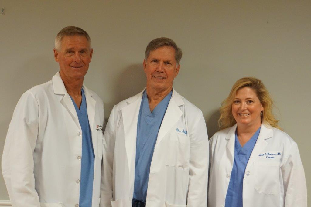 Ophthalmologists Dr.Larned Dr.Smith Dr.Thomas